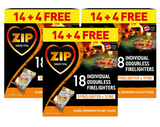 ZIP Fast & Clean Wrapped Firelighters for Open Fires BBQs Stoves Chimineas 