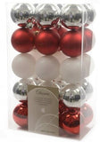 30pcs Christmas Decor Baubles Tree Xmas Balls Party Wedding Ornament