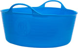 Tubtrugs 15 Litre Small Shallow Flexible Storage Tub - Blue | Multi-Purpose Home & Garden Organiser