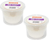 Caroline Plain White Muffin Cake Cases Tub of 50 Large  – White Paper Muffin Cases for Baking, Perfect White Cupcake Cases, Ideal Mini Muffin Cases for Cupcakes