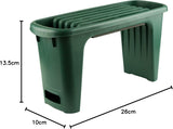 GARDEN KNEELER STOOL SEAT CHAIR 3 IN 1 PORTABLE TOOL STORAGE GARDENING PADDED