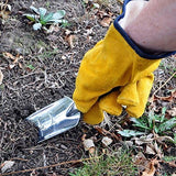 Kingfisher  Gold Men's Bramble Gardening Gloves Heavy Duty One Size - Yellow