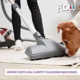Flow Magic Carpet Cleaner Shampoo Solution Deep Cleaning Stain Remover 4 In 1 Formula Fresh Linen Fragrance Gets Rid Of Stains and Odours 5L
