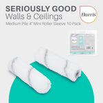 Harris Seriously Good Sleeve Medium Pile 4" Pack 10 & Pack 2