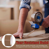 Brown Packing Tape (48mm x 50m) - Durable Parcel Sealing Tape for Packing Boxes, Secure Packaging for Moving Hous