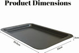 12 Inch Non-Stick Baking Sheet Set – Oven Baking Tray for Cookies, Biscuits & Roasting, Durable Carbon Steel Non Stick Oven Tray