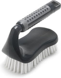 Addis ComfiGrip Floor Scrub Brush with Iron Handle | Heavy Duty Cleaning Brush | Stiff Bristles for Tiles, Bathroom & Outdoor Use