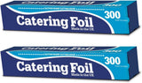 2 x Kitchen Catering Foil Cutterbox Quality Aluminium Catering Foil 30cm x 30m