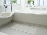 Croydex Rubagrip Bath Mat White Small Vacuum Suction Anti Slip  Liner For Bathrooms