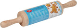 Tala Mini Rolling Pin,  Beechwood Rolling Pin Ideal for Young Bakers. Bake, Roll and Craft With the Compact Rolling Pin, Beech