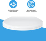 Soft Close Toilet Seat Bathroom D Shape WC Heavy Duty Seat One Button Release