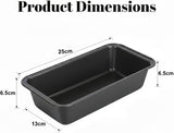Non Stick Loaf Tin 1lb & 2lb – Carbon Steel Bread Baking Pan Ideal  for Homemade Bread, Cake & Loaf Baking, Durable Non-Stick Loaf Baking Tray