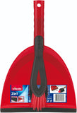 Vileda Dustpan And Stiff Brush Set Plastic Hand Dust Pan Household Cleaning