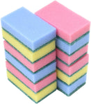 Superbright Sponge Scourers, Dual-Sided Scourers Sponge, Scratch-Free Cleaning Tools, Versatile Washing Up Sponge, Durable Minky Scrubber, Portable & Easy Handle Kitchen Cleaner