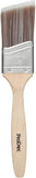ProDec 2 inch Premier Trade Professional Synthetic Long Handle Cutting In Paint Brush for Sharp Edge Lines Painting with Emulsion, Gloss, Satin Paints on Walls, Ceilings, Wood and Metal, 2" 50mm