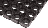 JVL Rubber Ring Heavy Duty Outdoor Entrance Door Mat 40 x 60 cm