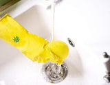 Elbow Grease Rubber Gloves Cotton Lined Extra Strong Non-Slip Size Large & Medium For Washing Up