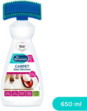 Dr.Beckmann Carpet Stain Remover with Cleaning Applicator Brush Dried Stain Works in 3 mins 650 ml