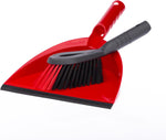 Vileda Dustpan And Stiff Brush Set Plastic Hand Dust Pan Household Cleaning