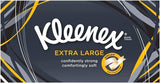 Kleenex Extra Large 90 Tissues Comfortingly Soft and Strong Pack of 1-12