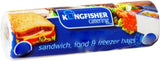 200 Sandwich Bags Fridge & Freezer Food Storage Bag On Roll Large 34.5 x 22cm