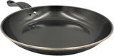 Basiks Non Stick Carbon Steel Frying Pan 25cm | Suitable For Halogen, Electric, Gas and Solid Hobs | Strong Heat-Resistant Handle  Non Stick Coating For Easy Cleaning | Kitchen Frying Pan
