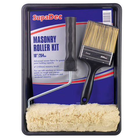 Masonary Paint Roller Kit with Brush