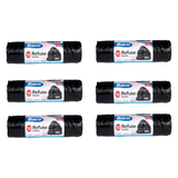 Baco DRAW Tie Sacks 90L Heavy Duty Black-10 Bags per pack Thick Strong Reliable