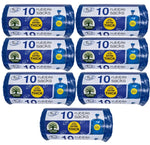 Tidyz Extra Thick Blue Rubble Sacks Builders Rubbish Waste Heavy Duty Strong Bags High Strength - Roll 10