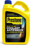 Prestone Coolant Antifreeze Ready to Use Mixed Summer Winter Engine 4 Litre