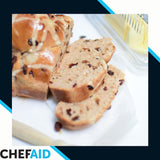 Chef Aid Non-Stick 2lb Loaf Tin, 900g Traditional Rectangular Bread pan Ideal for Bread, Loaves, Cakes,Black