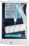 Harris Seriously Good Walls & Ceilings Medium Pile Roller Set | Includes 7" Tray, Frame, 1 x 7" Paint Roller Sleeve