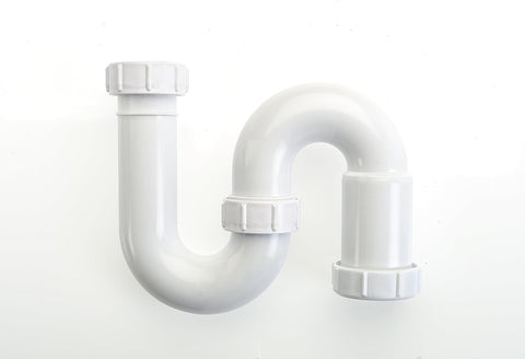 Swivel S Trap Plumbing Fittings  40mm White Water Tight