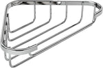 SupaHome Chrome Bathroom Shower Corner Soap Caddy Dish Tray Holder