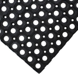 JVL Rubber Ring Heavy Duty Outdoor Entrance Door Mat 40 x 60 cm