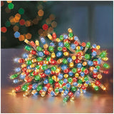 Premier Battery Operated 200 Flexbright LEDs Multi-Action String Lights with Timer – Indoor & Outdoor Decorative Fairy Lights (Available in Multiple Colours & Cable Options)