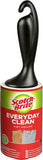Scotch-Brite Everyday Clean Lint Roller - 1 Roll 56 Sheets - For Clothes | Furniture and More Sticky Adhesive Sheets for Dust, Hair & Lint | Easy Tear Sheets