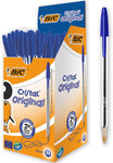 BIC Cristal Original Ballpoint Pens, Medium Point (1.0 mm) Every-Day Writing Pen