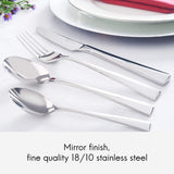 Viners Mayfair Cutlery Set - Elegant Mirror Polished Flatware Gift Box - 18/10 Stainless Steel, 16-Piece