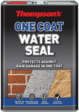 Ronseal 5L Thompson's Water Seal ONE COAT Waterproof Brick Stone Rain Protection