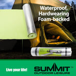 Foil Backed Insulated Mat - Summit Outdoor Leisure, Camping, Hiking, Thermal Mat, Festivals, Outdoor Leisure, Thick, Padded, Survival Equipment 180 x 50 x 0.5cm