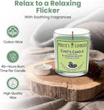 Price's Scented Chef's Room Candle In Glass Jar Eliminates Odours Room Scenter