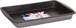 Wham Deep Roasting Pan Oven Baking Tray Tin Roaster Black 31 x 19 x 3.5cm