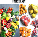 200 Sandwich Bags Fridge & Freezer Food Storage Bag On Roll Large 34.5 x 22cm