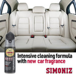 Simoniz Car Upholstery Fabric & Carpet Cleaner Foam Stain Remover Brush 400ml