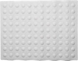 Croydex Double Sucker Bath Shower Mat White Vacuum Suction Anti Slip System Liner For Bathrooms