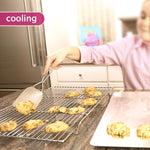 SupaHome Cooling Tray Rack 18" Stainless Steel Wire Grill Rack for Oven Roasting Baking Cooking Grilling, Fit Large Baking Tray