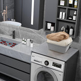 Addis 8L Plastic Washing Up Bowl Rectangular Kitchen Basin Sink Bowl