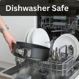 Non Stick Springform Cake Tins 8", 9" & 10" – Round Leakproof Cake Baking Pans with Removable Base, Non-Stick Cheesecake & Cake Mould for Baking