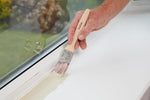 ProDec 2 inch Premier Trade Professional Synthetic Long Handle Cutting In Paint Brush for Sharp Edge Lines Painting with Emulsion, Gloss, Satin Paints on Walls, Ceilings, Wood and Metal, 2" 50mm